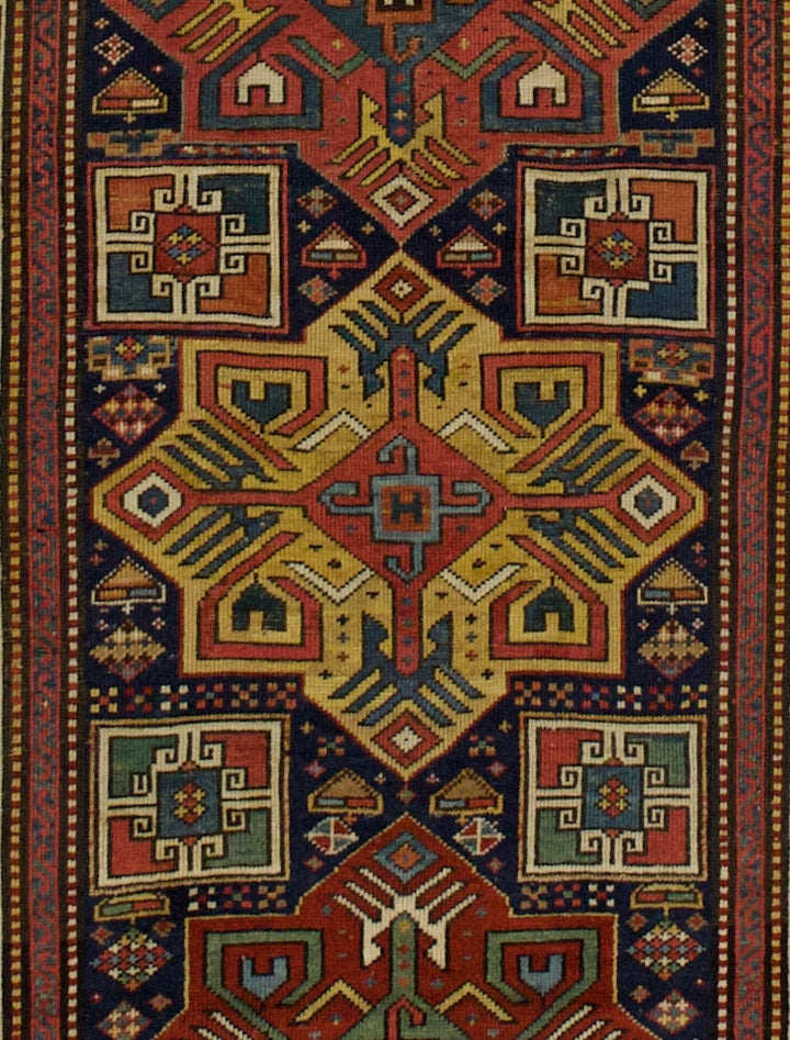 Fine Antique Akstafa Rug 3’7” x 11’6”