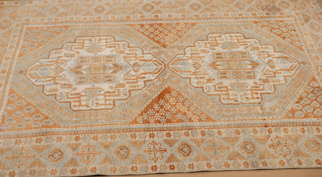 Antique Persian Qashqai 4'2" x 6'0"