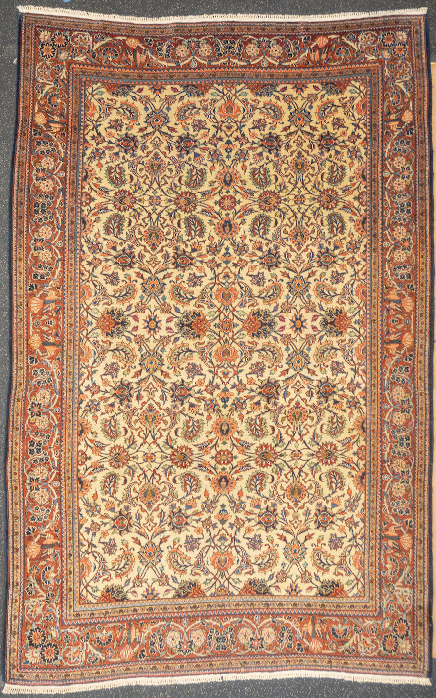 Antique Persian Kashan Rug 6'9" x 9'3''