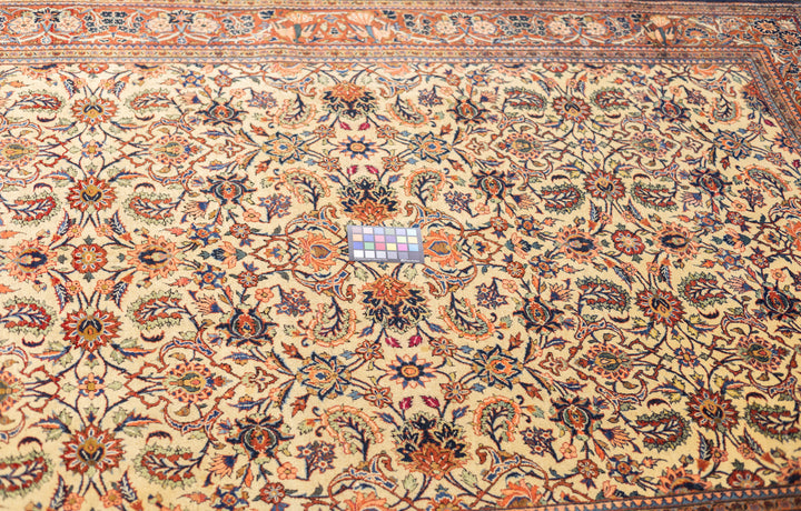 Antique Persian Kashan Rug 6'9" x 9'3''