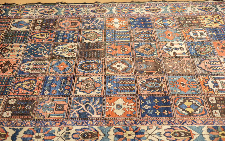 Antique Persian Baktiari Rug 6'11'' x 9'9''