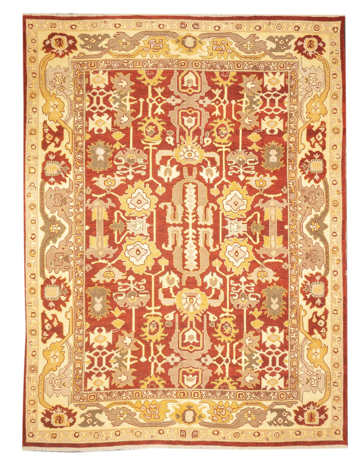 Turkish Oushak Rug 9'0" x 12'0"