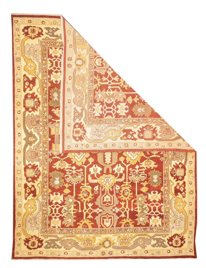 Turkish Oushak Rug 9'0" x 12'0"