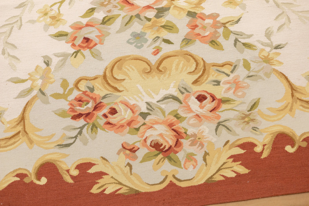 Aubusson Rug 8'0" x 10'0"