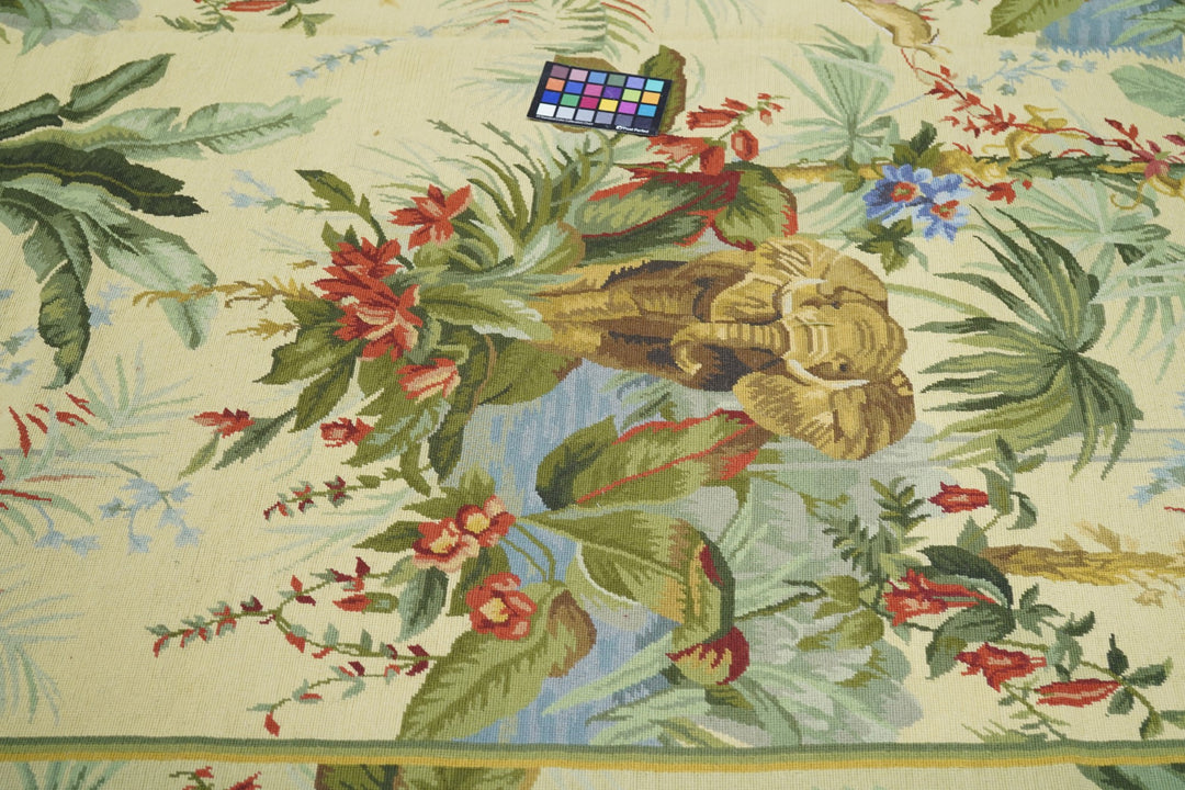 French Aubusson Design Rug 8' x 10'