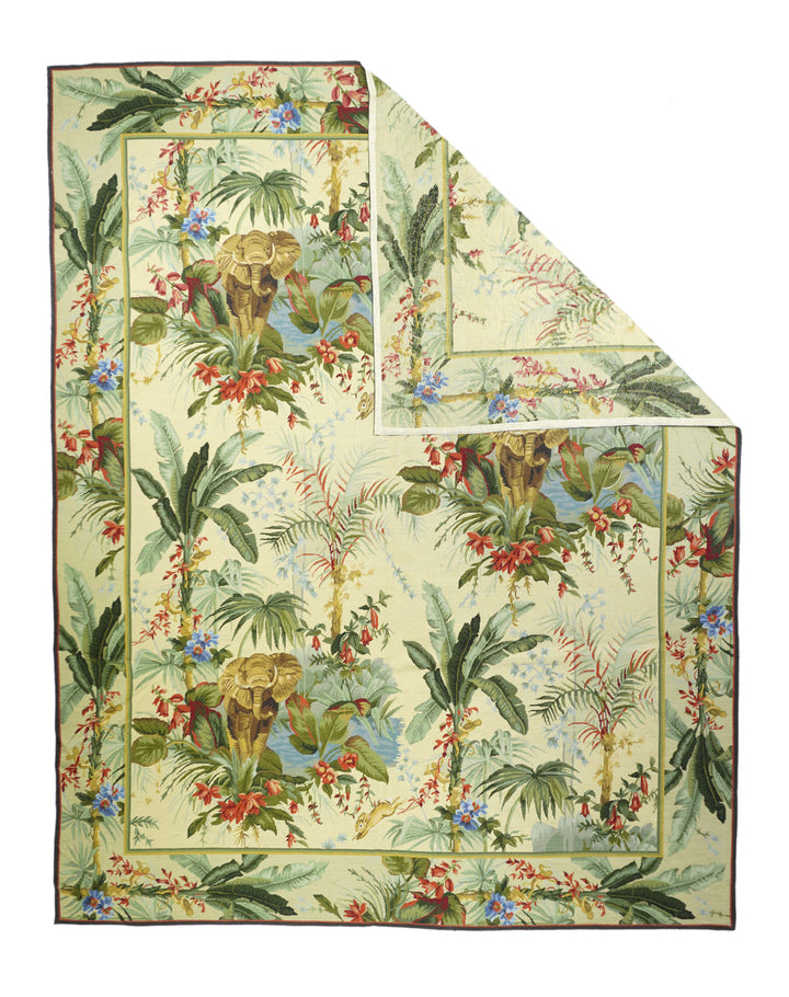 French Aubusson Design Rug 8' x 10'