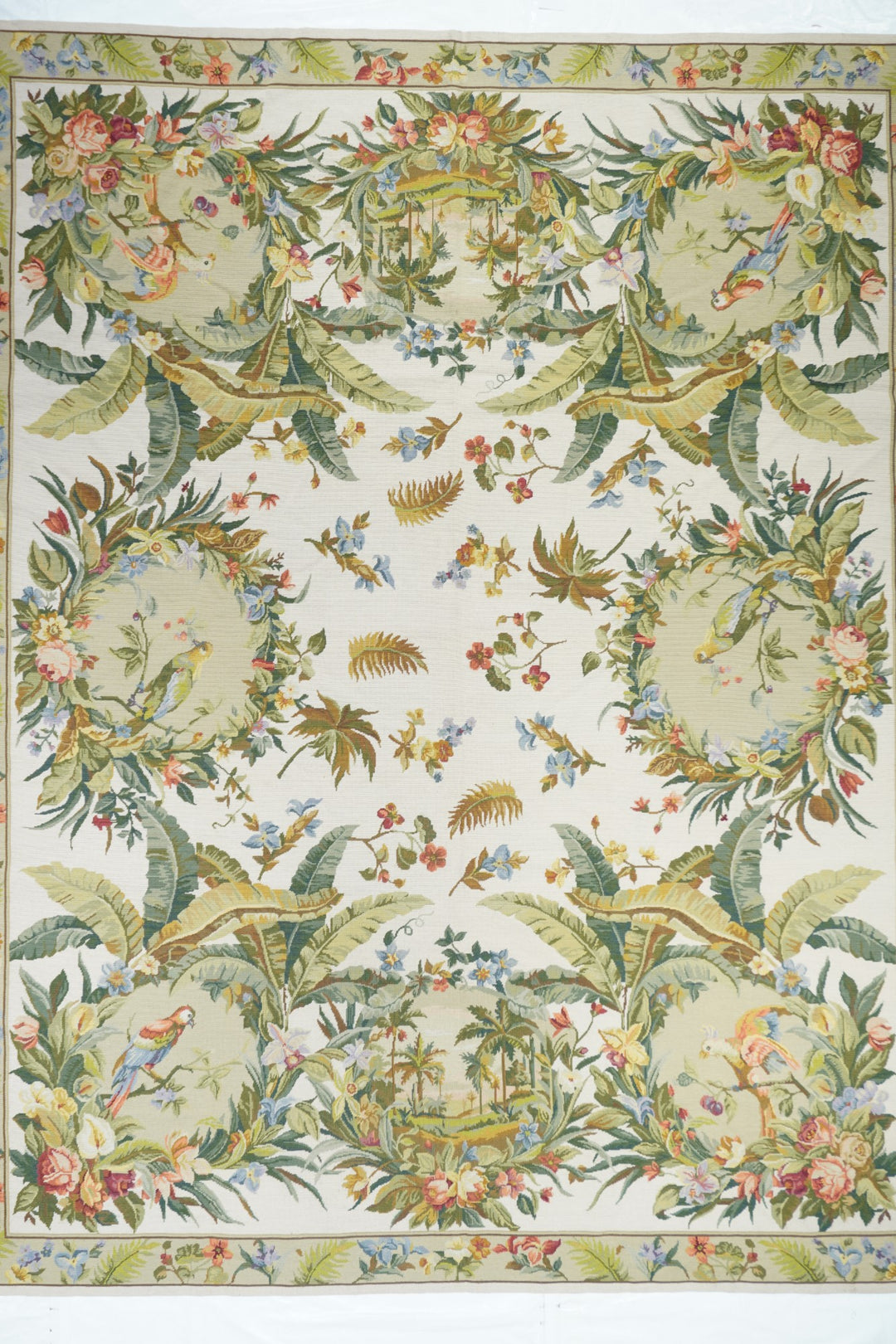 French Aubusson Design Rug 8' x 10'