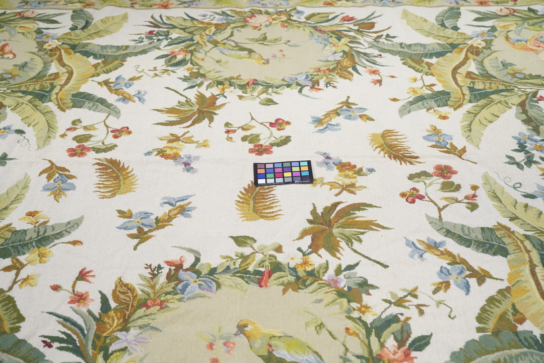 French Aubusson Design Rug 8' x 10'