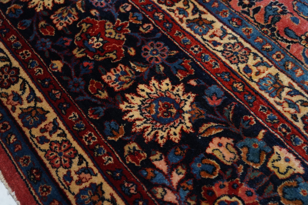 Antique Persian Kashan Rug 9'0'' x 14'1''