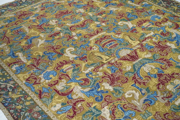 French Aubusson Design Rug 8' x 10'