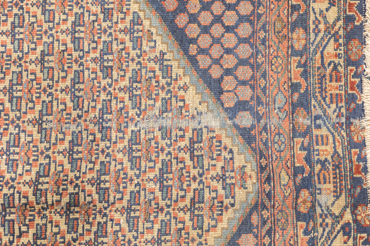 Antique Persian Malayer Rug 5'0" x 6'5"