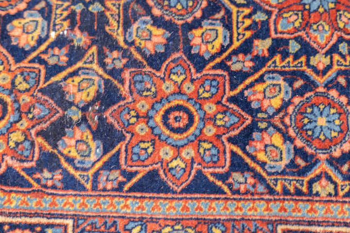 Antique Persian Kashan Rug 7'10" x 10’8”