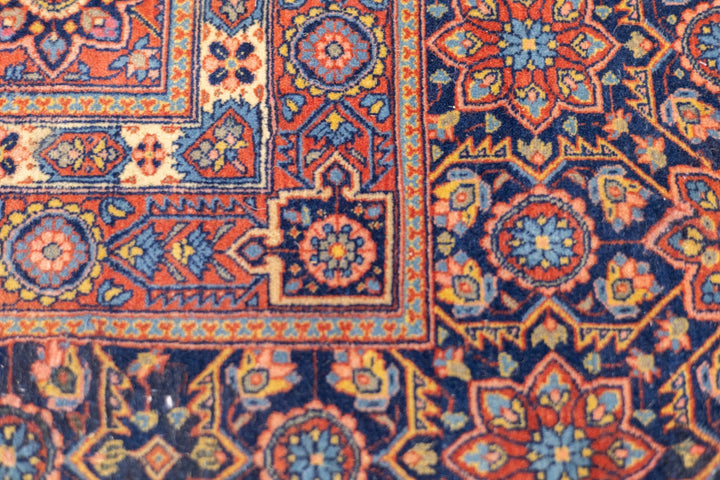 Antique Persian Kashan Rug 7'10" x 10’8”