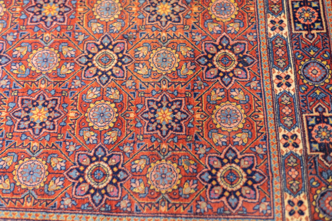 Antique Persian Kashan Rug 7'10" x 10’8”