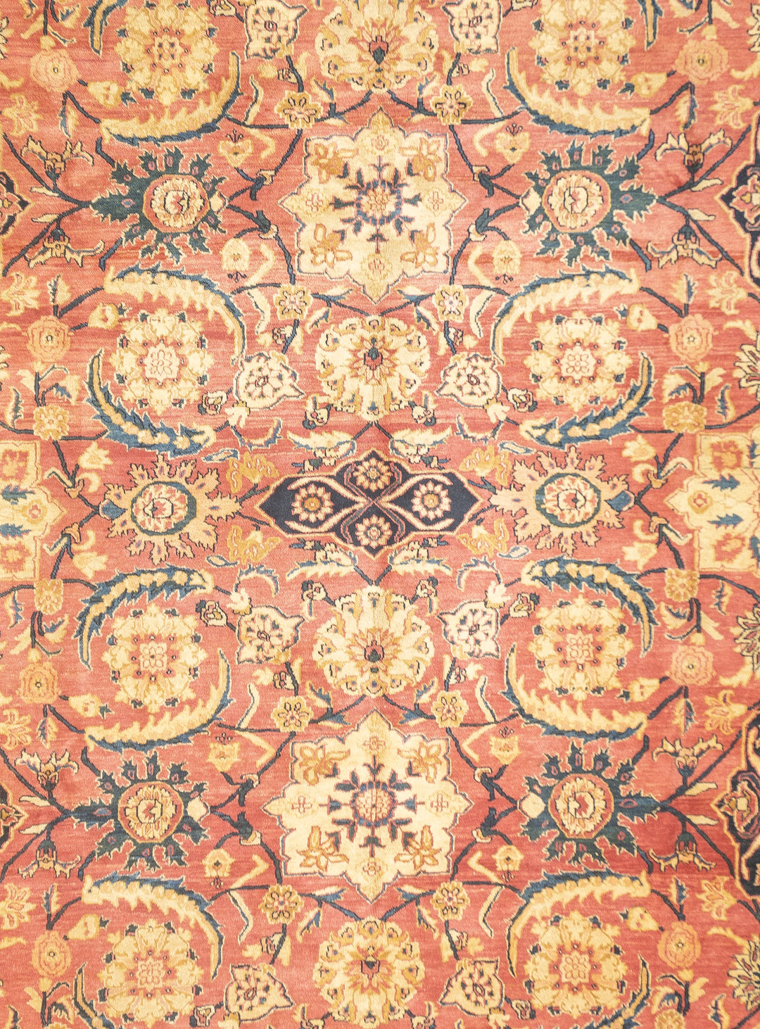 Indian Agra Wool Rug 8'11" x 12'1"