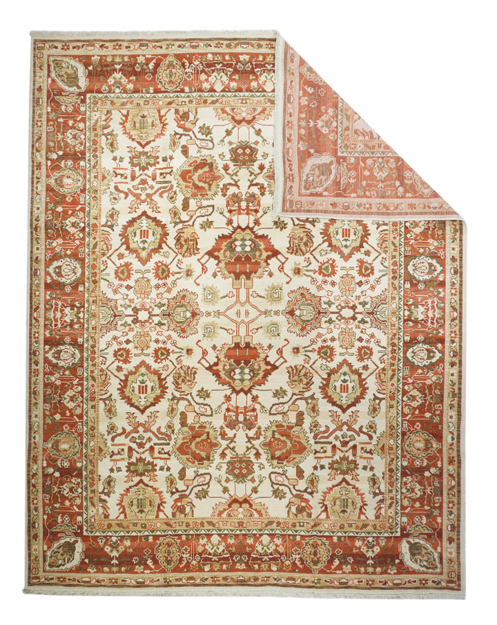 Turkish Oushak Rug 9'0" x 12'0"