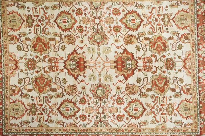 Turkish Oushak Rug 9'0" x 12'0"