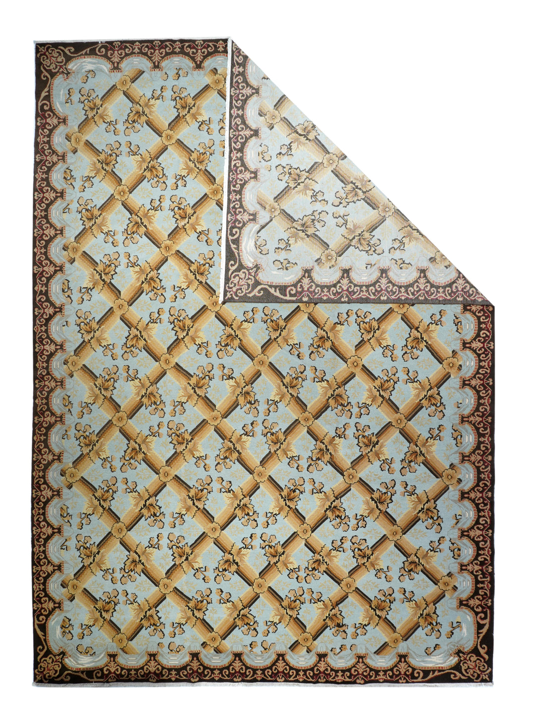 Turkish Oushak Rug 10'0" x 14'0"