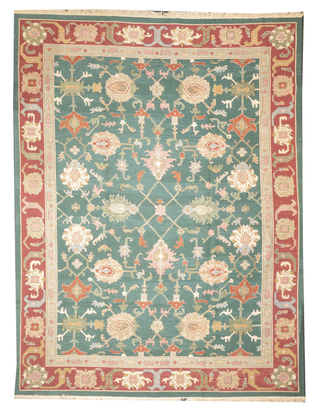 Turkish Sumak Rug 9'2" x 12'1"