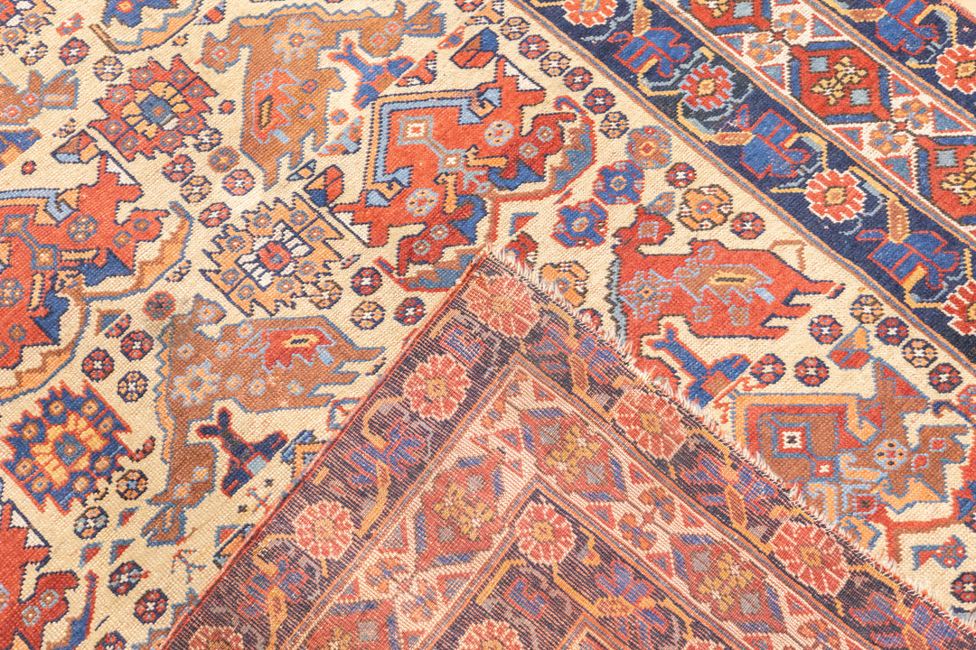 Antique Persian Afshar Rug 4'4'' x 6'4''