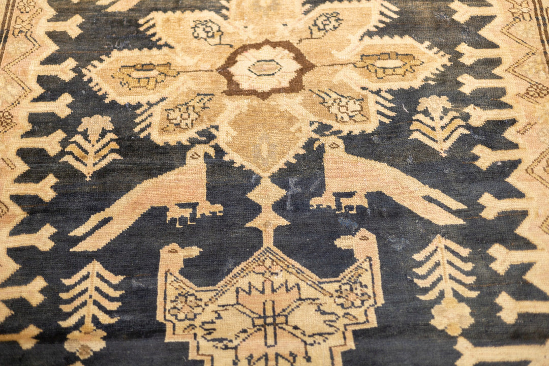 Antique Karabagh Runner 3'7'' x 18'3''