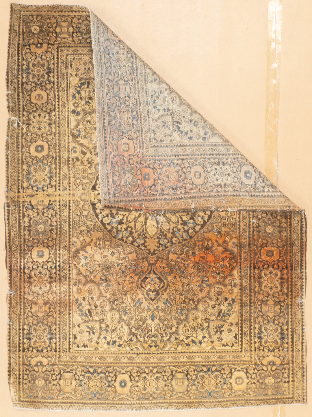 Antique Persian Farahan Sarouk 3'5" x 4'8"