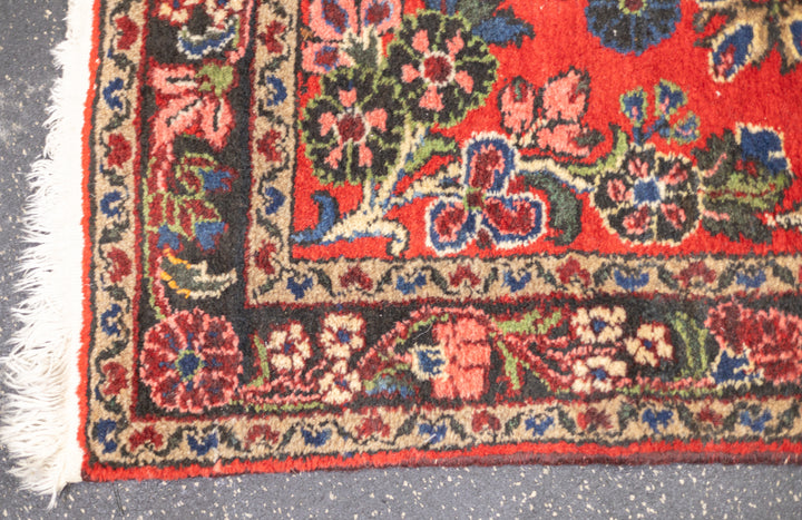 Fine Semi Antique Persian Dargezin Long Rug 2'7" x 14'0"