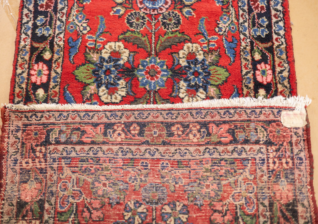 Fine Semi Antique Persian Dargezin Long Rug 2'7" x 14'0"