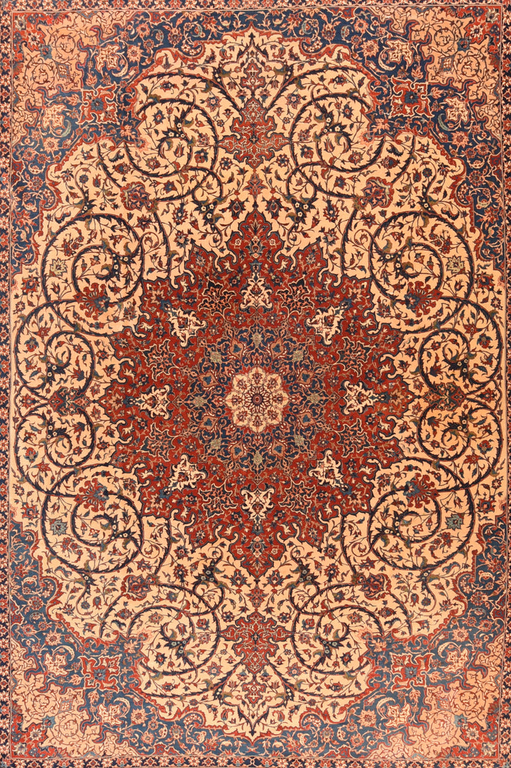 Antique Persian Isfahan Rug 11'0'' x 16'0''