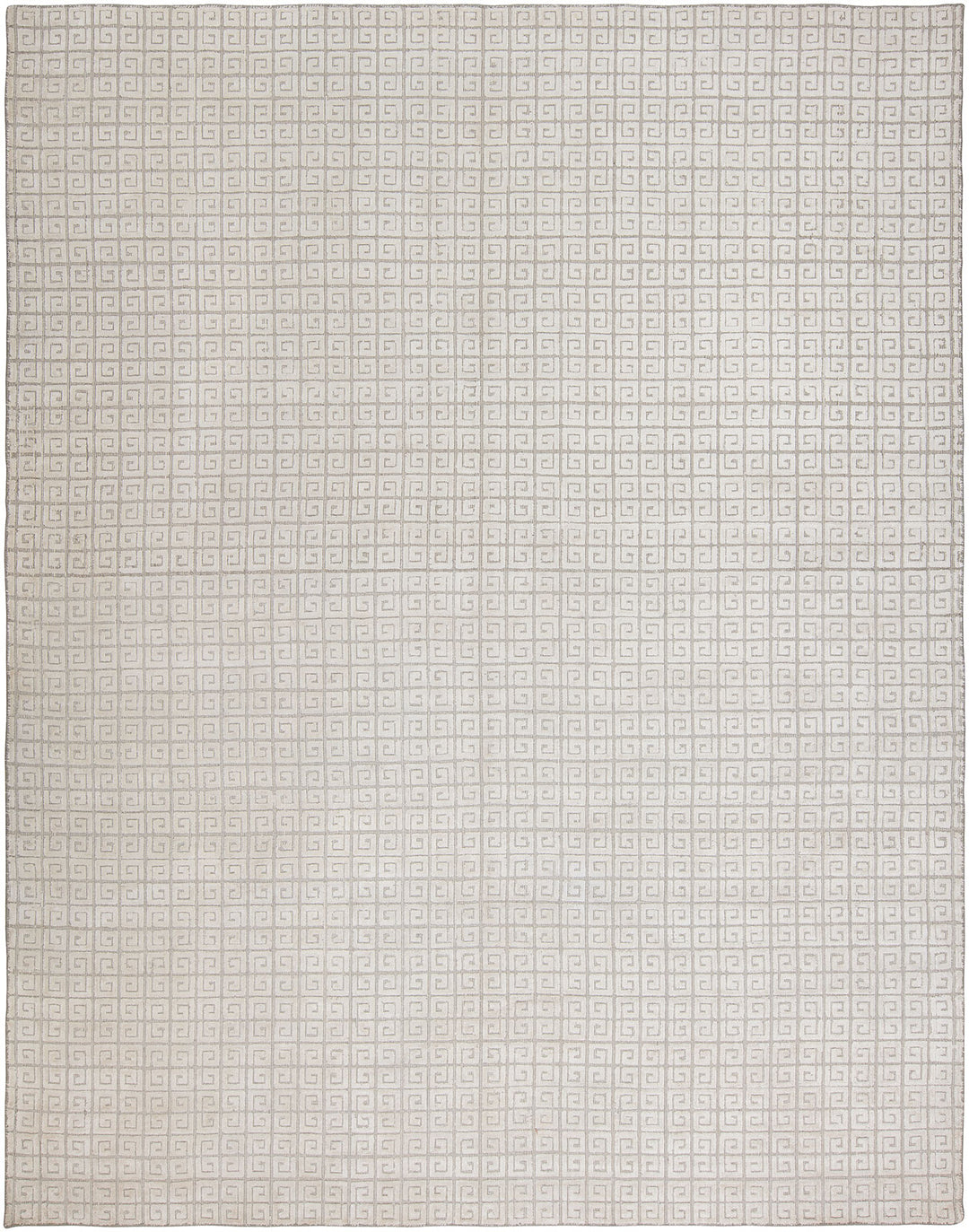 Latitude LA-3078 Ivory - Silver Rug