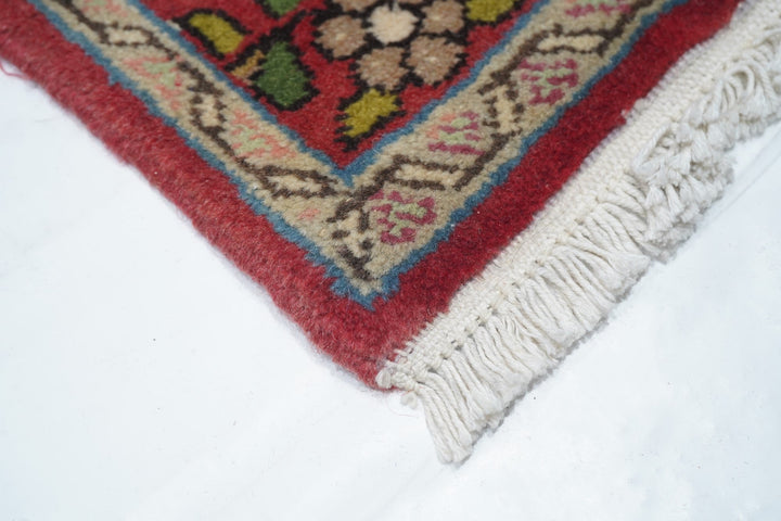 Vintage Sarouk Runner 2'4'' x 9'11''