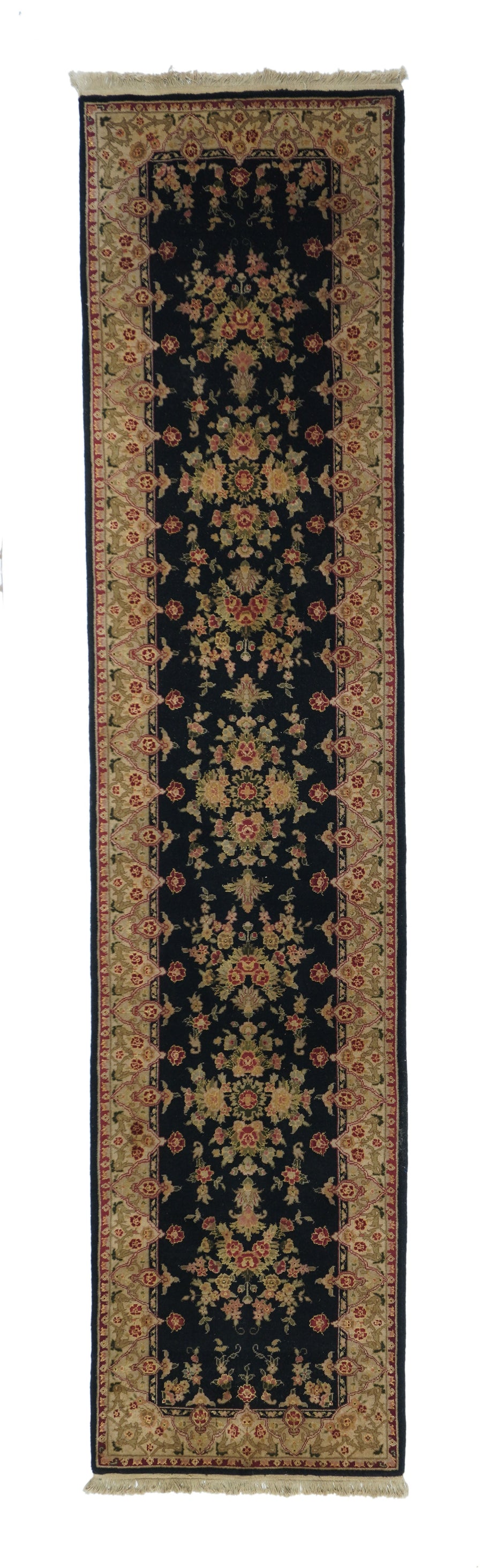 Indian Kashan Rug 2'3'' x 10'