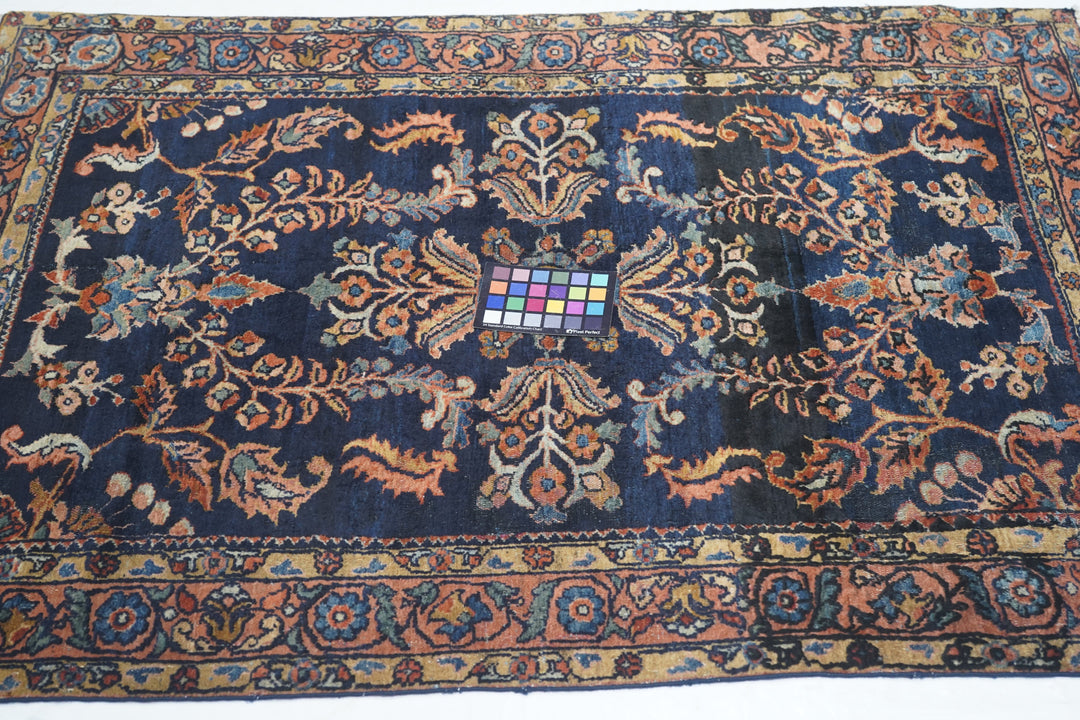 Antique Armani Baft Lilihan Rug 3'4'' x 4'8''