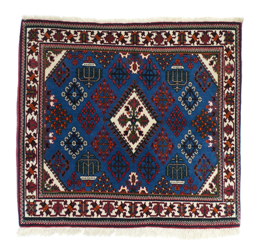 Vintage Joshaghan Rug 3' x 3'2''