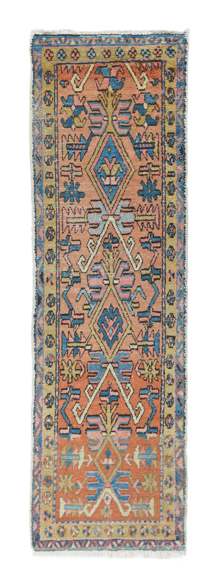 Antique Heriz Rug 2'4'' x 7'10''