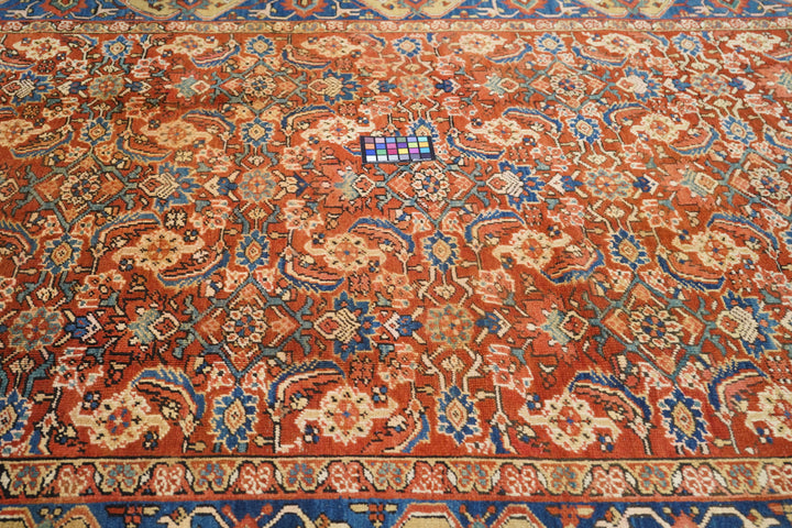 Antique Heriz Rug 7'7'' x 11'8''