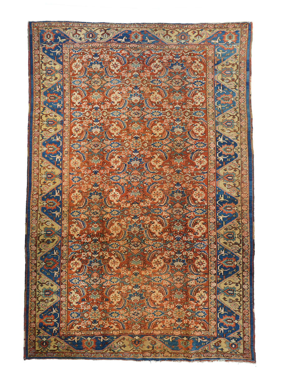 Antique Heriz Rug 7'7'' x 11'8''