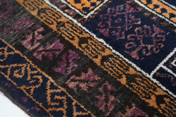 Vintage Balouch Rug 2'9'' x 4'6''