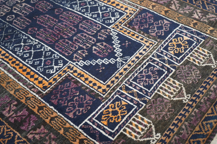 Vintage Balouch Rug 2'9'' x 4'6''