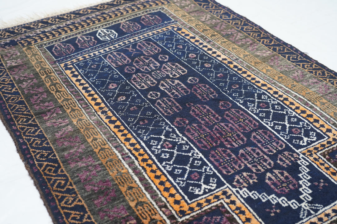 Vintage Balouch Rug 2'9'' x 4'6''