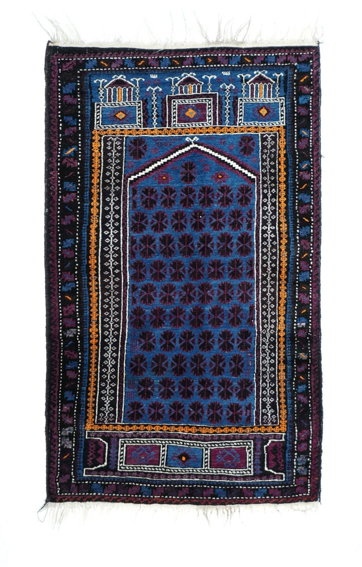 Vintage Balouch Rug 3'3'' x 5'5''