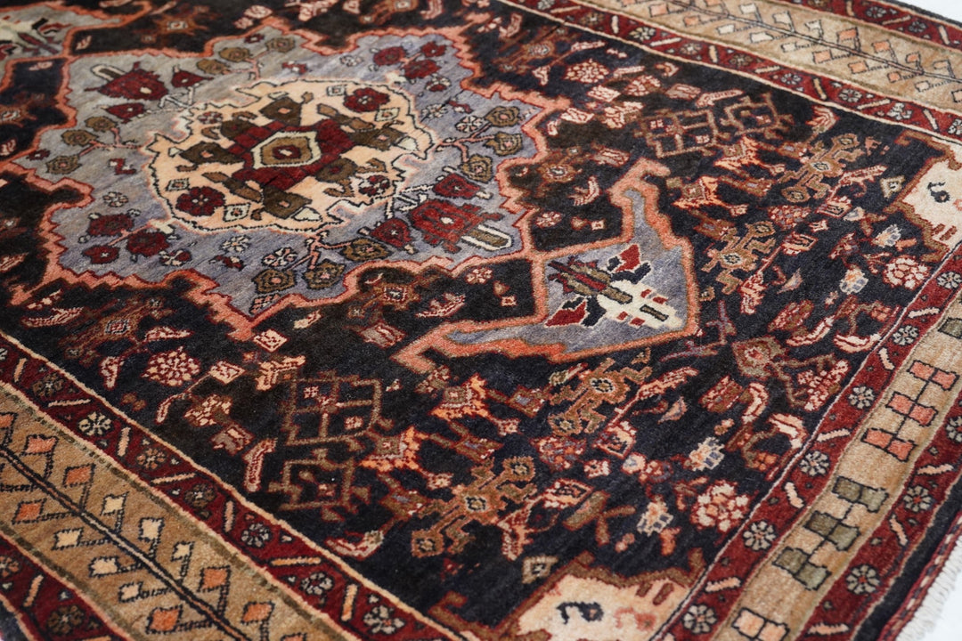 Vintage Bidjar Rug 3'7'' x 5'3''