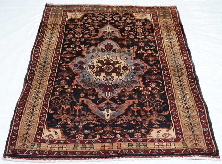 Vintage Bidjar Rug 3'7'' x 5'3''