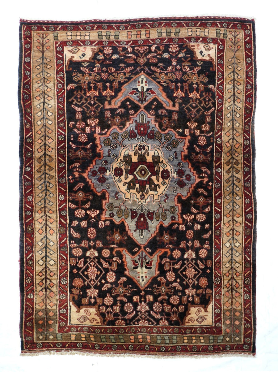 Vintage Bidjar Rug 3'7'' x 5'3''