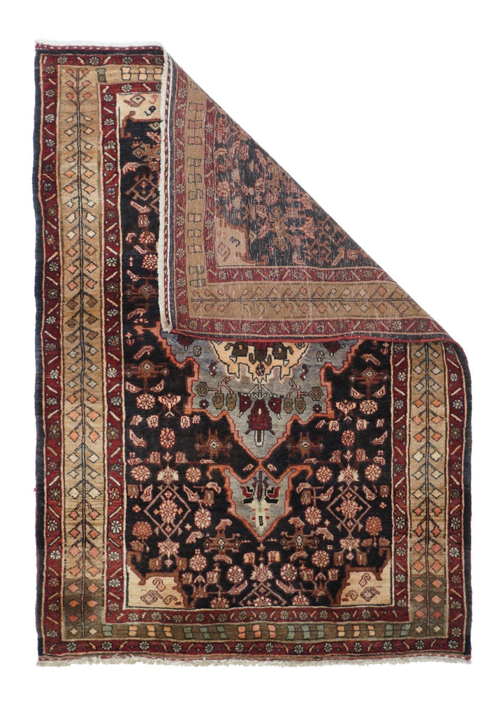 Vintage Bidjar Rug 3'7'' x 5'3''