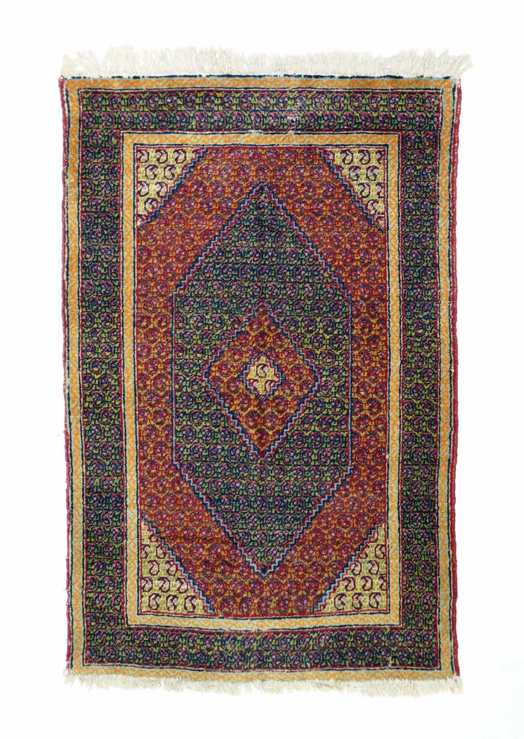 Antique Turkish Tribal Rug 3' x 4'7''