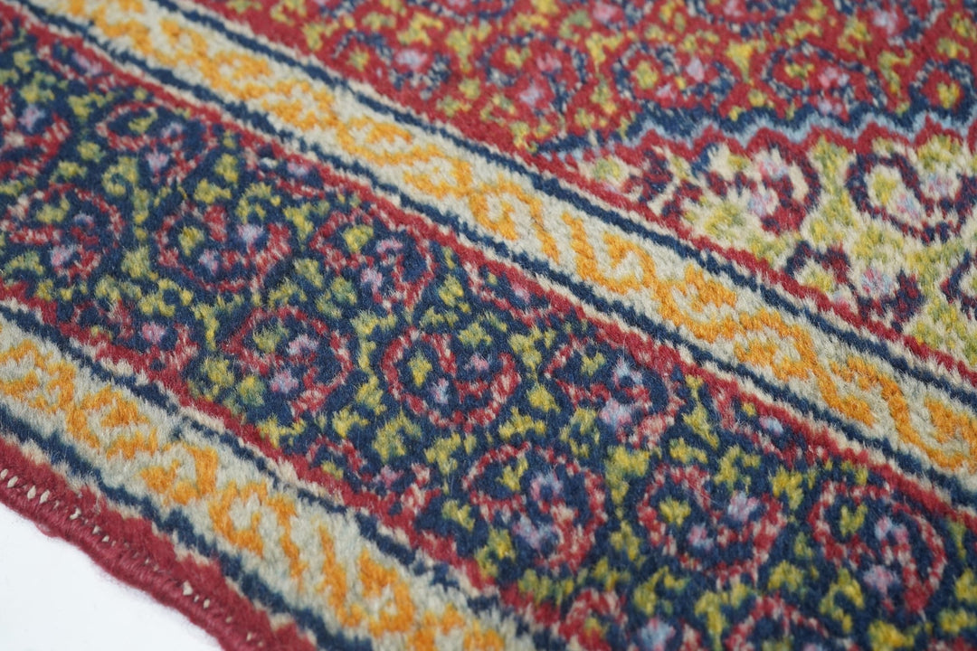 Antique Turkish Tribal Rug 3' x 4'7''