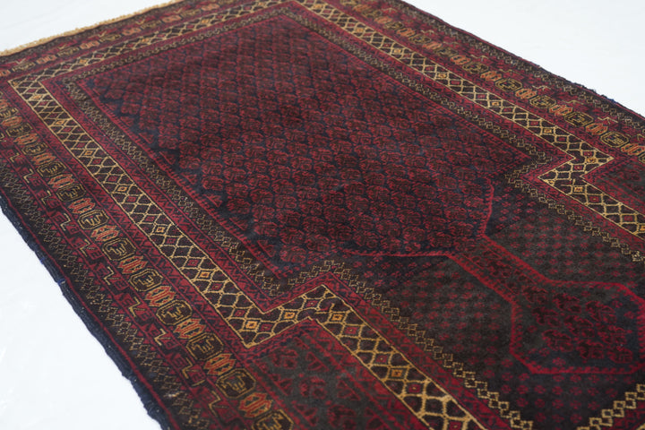 Vintage Balouch Rug 3'0'' x 5'0''