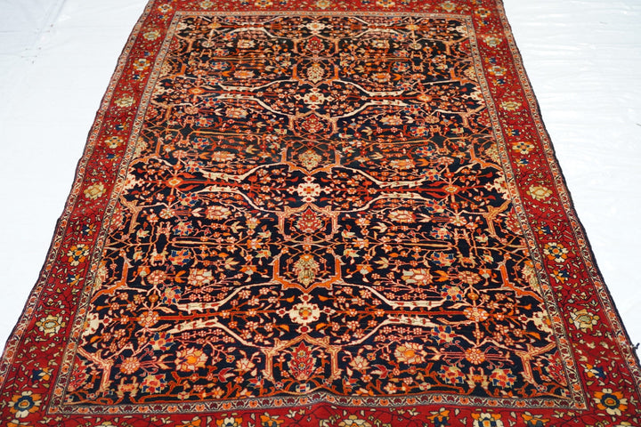 Antique Farahan Sarouk Rug 4'2'' x 6'7''