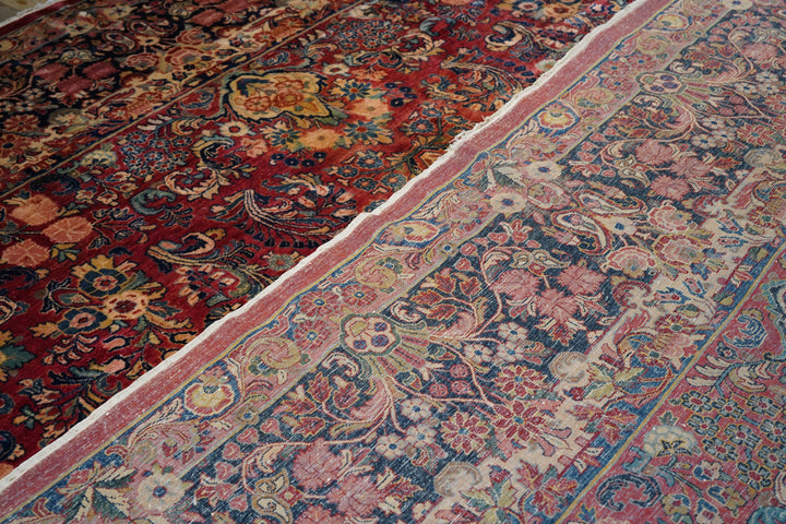 Vintage Sarouk Rug 12'0'' x 18'4''